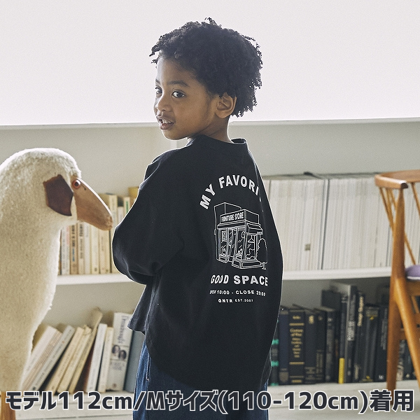 【25FW】GOODSPACE L/S Tシャツ / ブラック