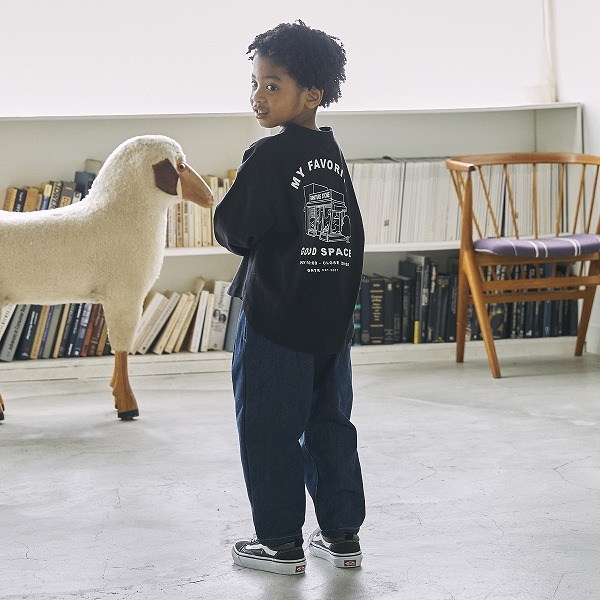 【25FW】GOODSPACE L/S Tシャツ / ブラック