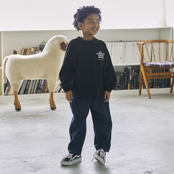 【25FW】GOODSPACE L/S Tシャツ / ブラック