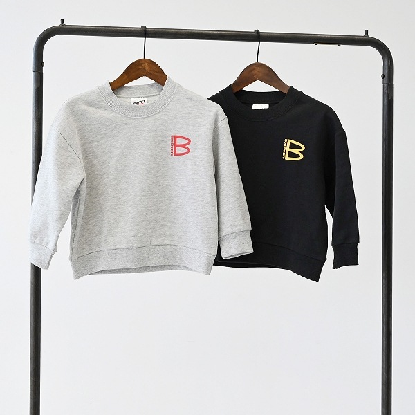 【25FW】BIGBURGER トレーナー / 杢グレー