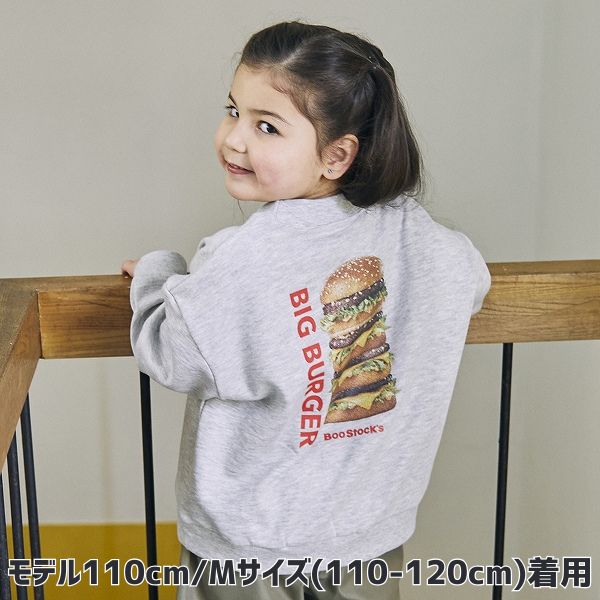 【25FW】BIGBURGER トレーナー / 杢グレー