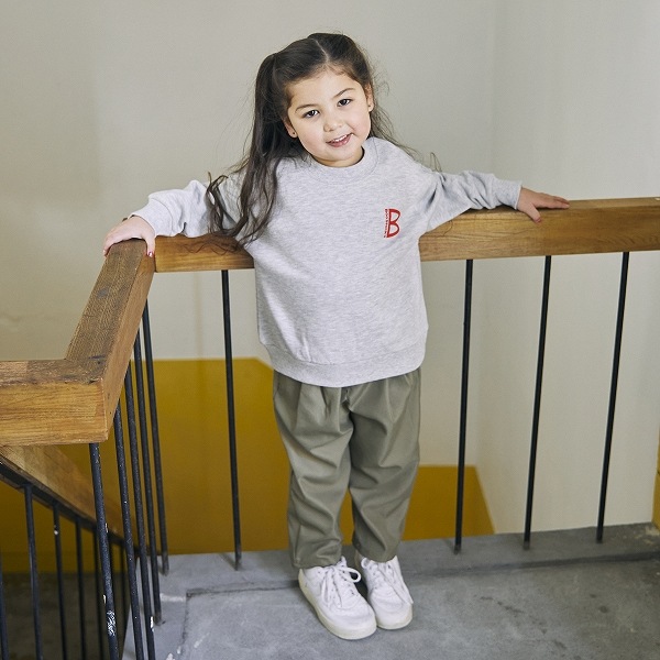 【25FW】BIGBURGER トレーナー / 杢グレー