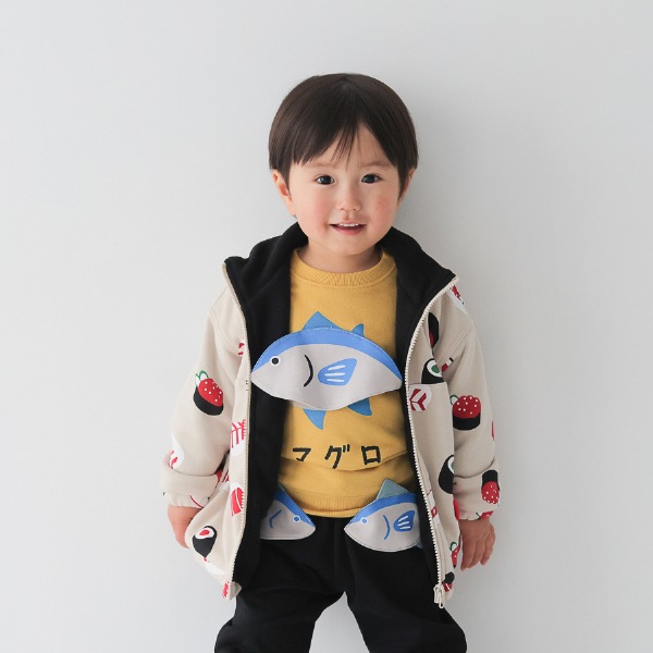 【25FW】お寿司 ジャケット / アイボリー