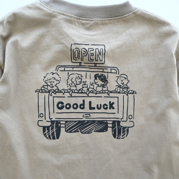 【25FW】GO TO TRIP ロングＴシャツ / ベージュ
