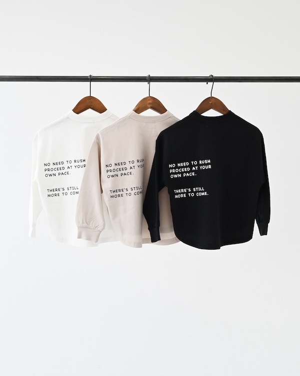 【ジェネレーター】TAKE IT L/S Tシャツ / ホワイト