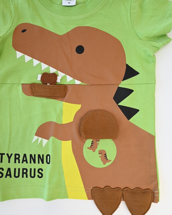 【26SS】恐竜の足 Tシャツ / グリーン