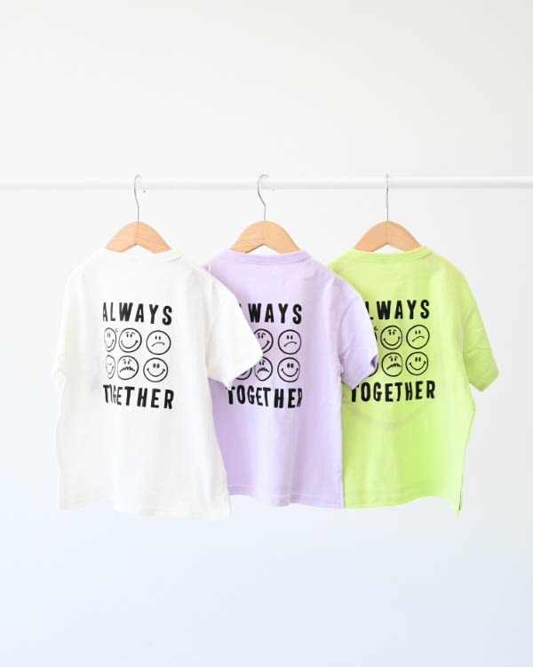 【ニコフラート】ハロー Tシャツ / パープル