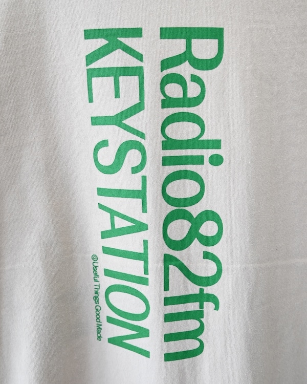 【ジェネレーター】Radio Tシャツ / チャコールグレー