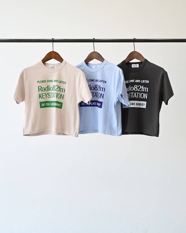 【ジェネレーター】Radio Tシャツ / チャコールグレー