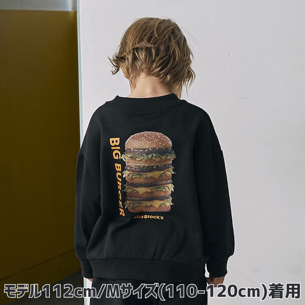 【25FW】BIGBURGER トレーナー / ブラック