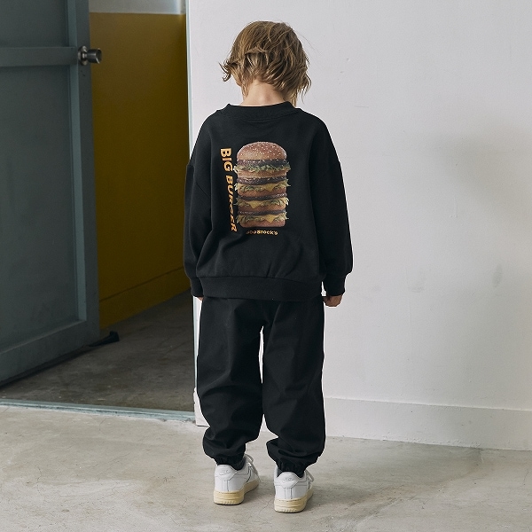 【25FW】BIGBURGER トレーナー / ブラック