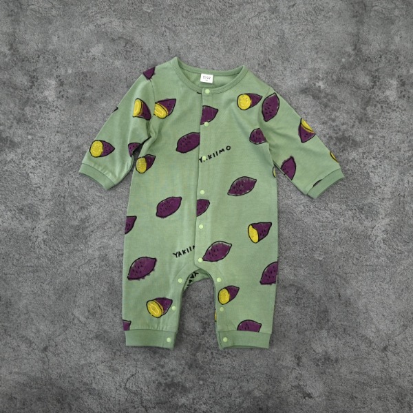 【25FW】アラカルト ロンパース / オリーブ