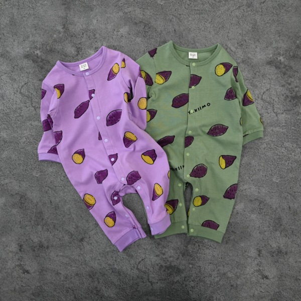 【25FW】アラカルト ロンパース / オリーブ