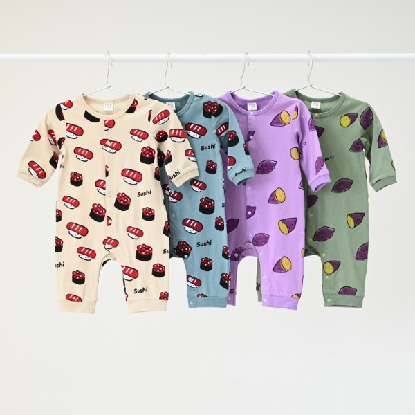 【25FW】アラカルト ロンパース / オリーブ