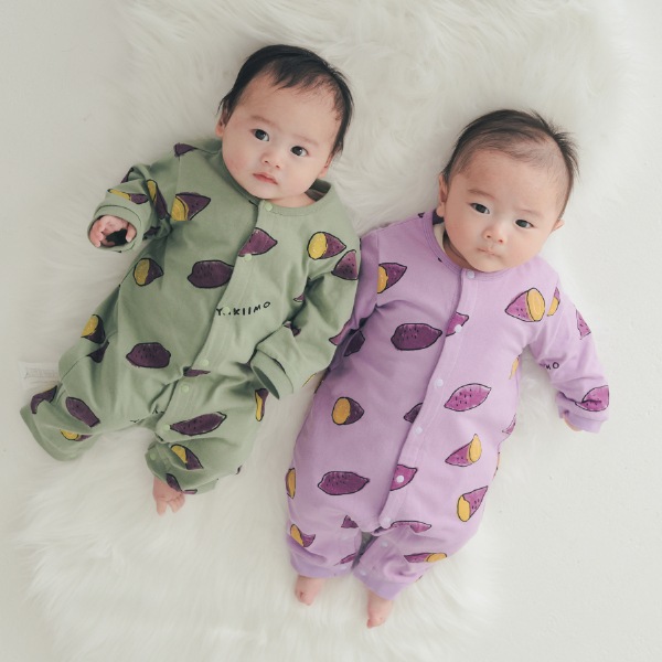 【25FW】アラカルト ロンパース / オリーブ