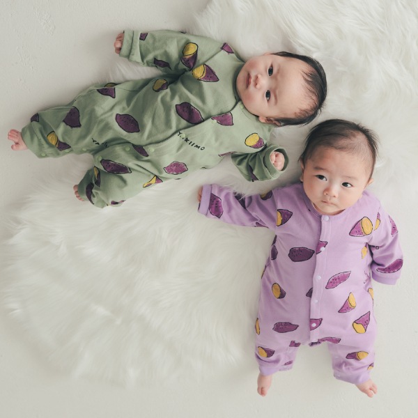 【25FW】アラカルト ロンパース / オリーブ