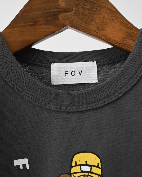 【フォブ】F/B BEAR Tシャツ / チャコールグレー