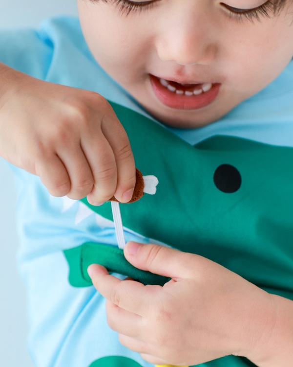 【26SS】恐竜の足 Tシャツ / サックス