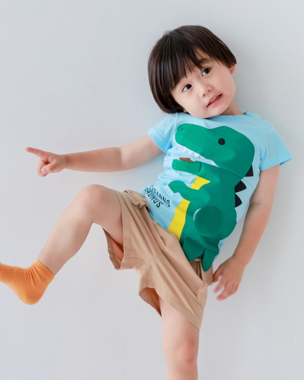 【26SS】恐竜の足 Tシャツ / サックス