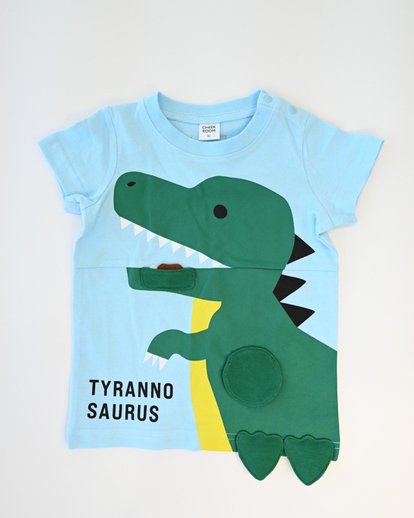 【26SS】恐竜の足 Tシャツ / サックス