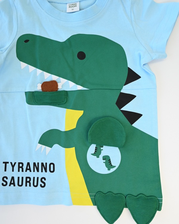 【26SS】恐竜の足 Tシャツ / サックス