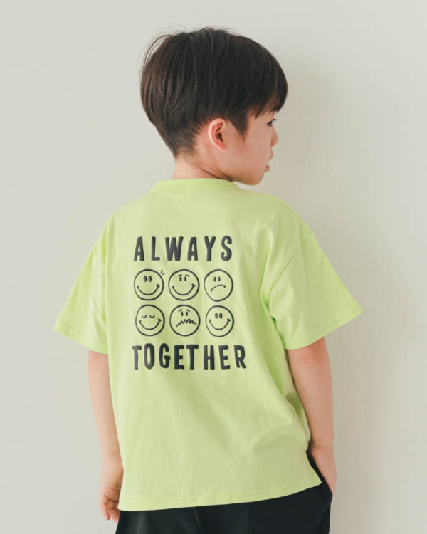 【ニコフラート】ハロー Tシャツ / ライトグリーン