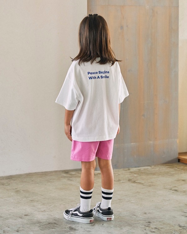 【ジェネレーター】Peace Begins Tシャツ / ホワイト