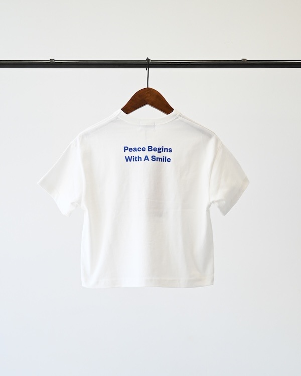 【ジェネレーター】Peace Begins Tシャツ / ホワイト