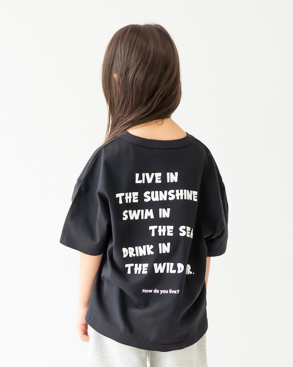 【フォブ】HOW DO YOU Tシャツ / ブラック  