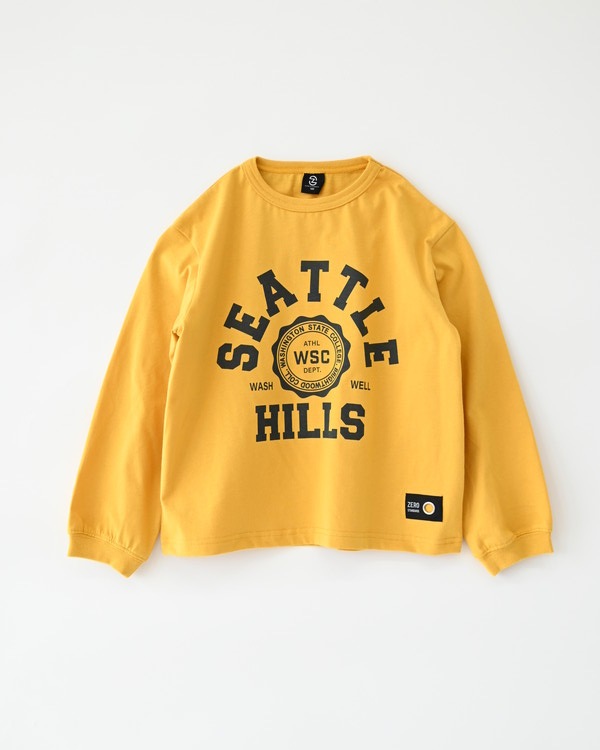 【ゼロスタンダード】SEATTEL ロングTシャツ / マスタード