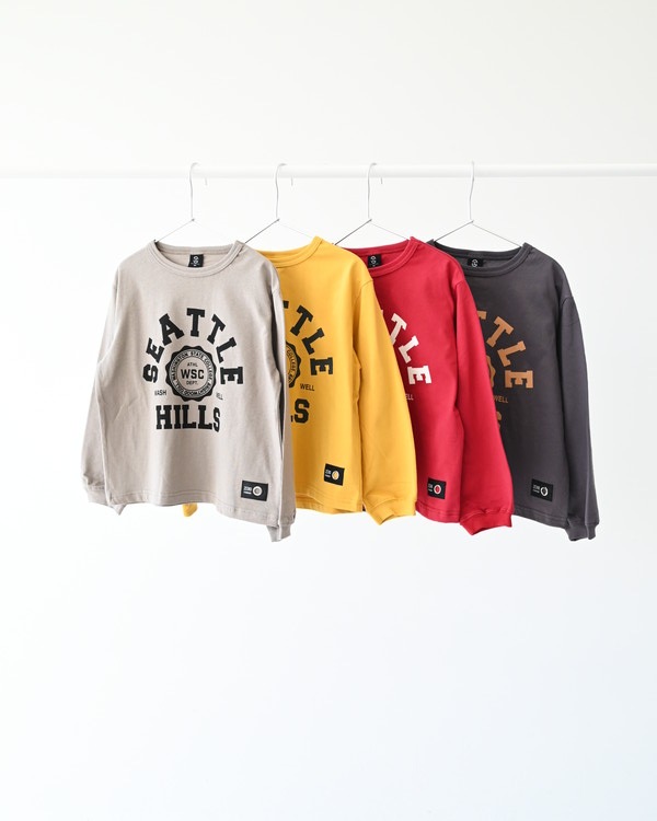 【ゼロスタンダード】SEATTEL ロングTシャツ / マスタード