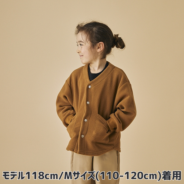 【25FW】フリースノーカラーJK / キャメル