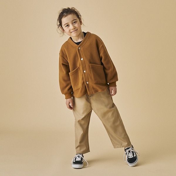 【25FW】フリースノーカラーJK / キャメル