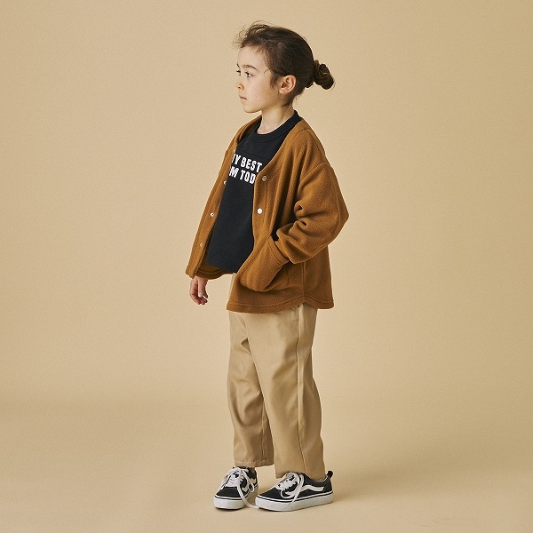 【25FW】フリースノーカラーJK / キャメル