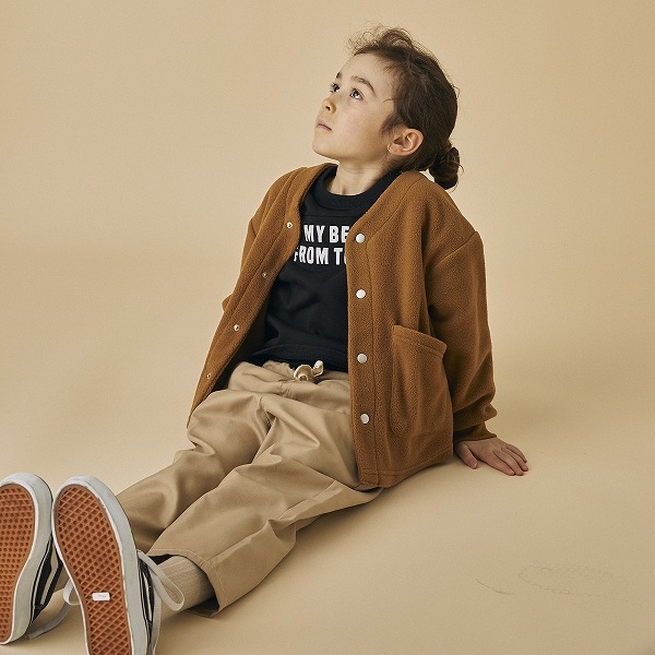 【25FW】フリースノーカラーJK / キャメル