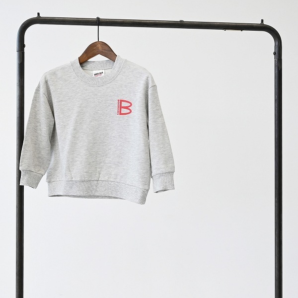 【25FW】BIGBURGER トレーナー / 杢グレー