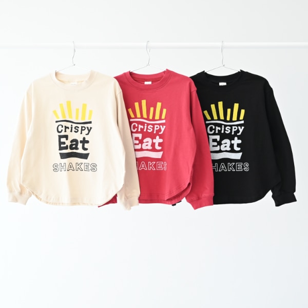 【25FW】EAT ロングTシャツ / レッド
