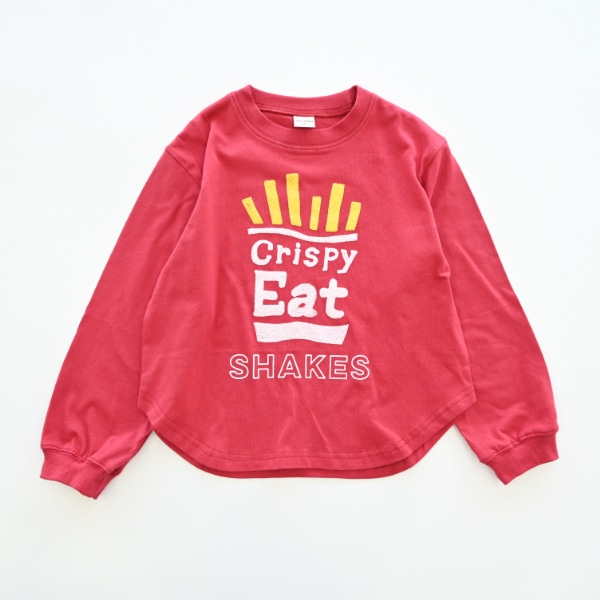 【25FW】EAT ロングTシャツ / レッド