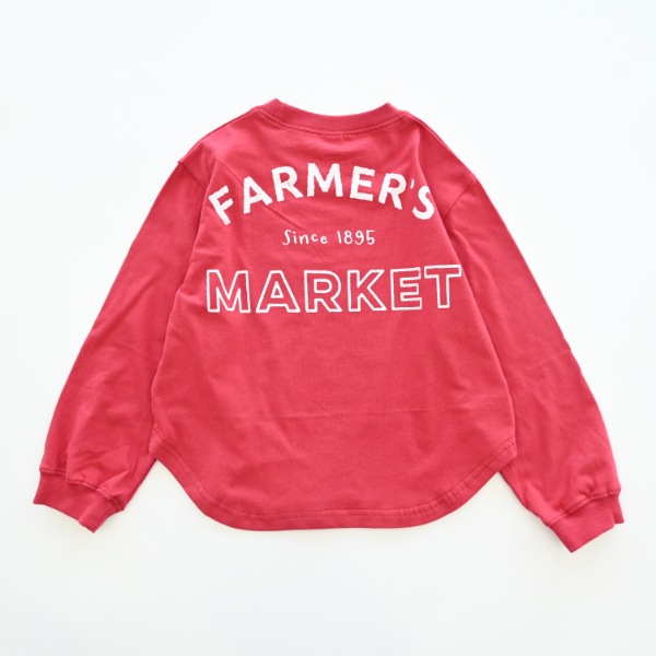 【25FW】EAT ロングTシャツ / レッド