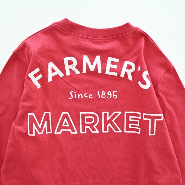 【25FW】EAT ロングTシャツ / レッド