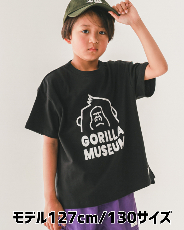 【ジーンズベー】GORILLATシャツ / ブラック