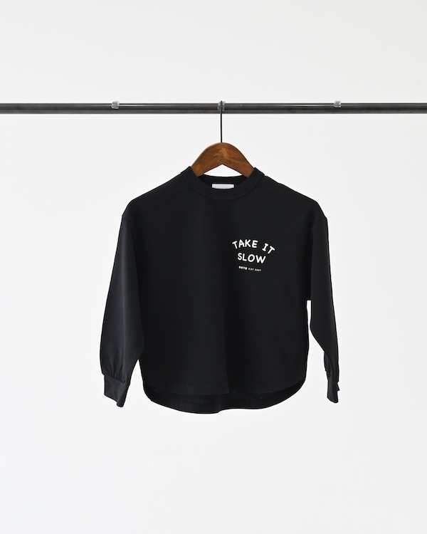 【26PS】TAKE IT L/S Tシャツ / ブラック