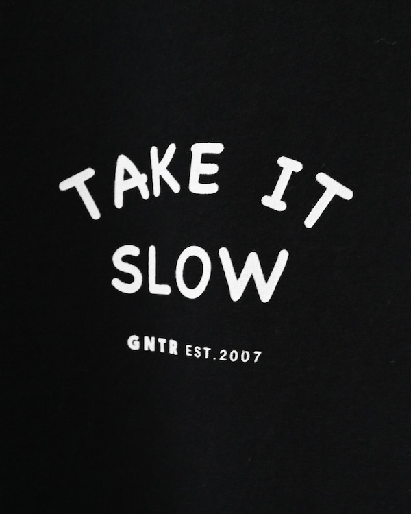 【26PS】TAKE IT L/S Tシャツ / ブラック