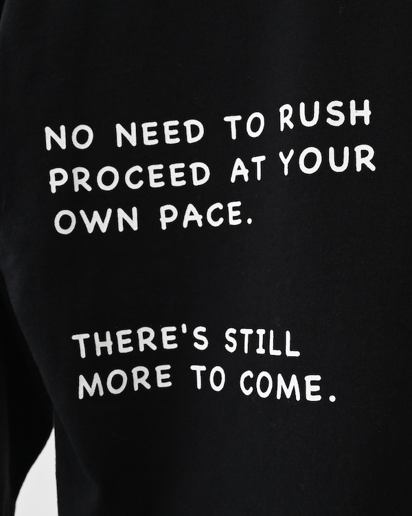 【26PS】TAKE IT L/S Tシャツ / ブラック