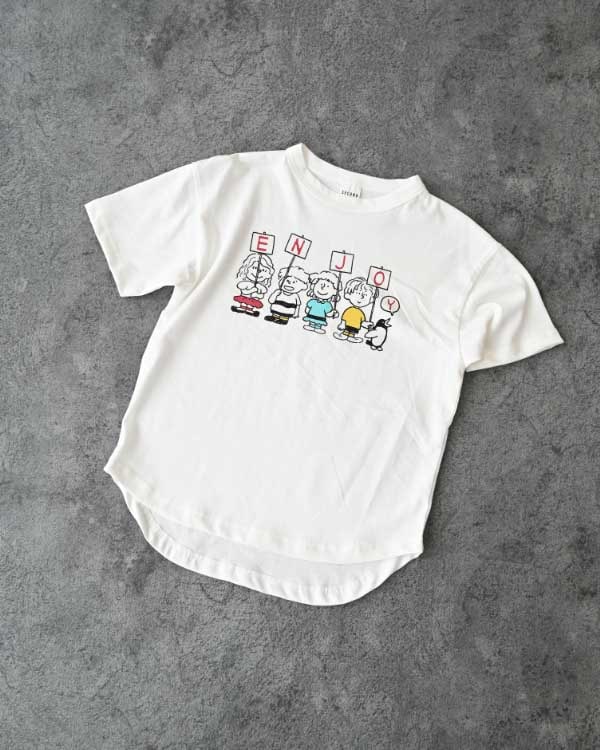 【セカンド】ENJOYTシャツ / オフホワイト