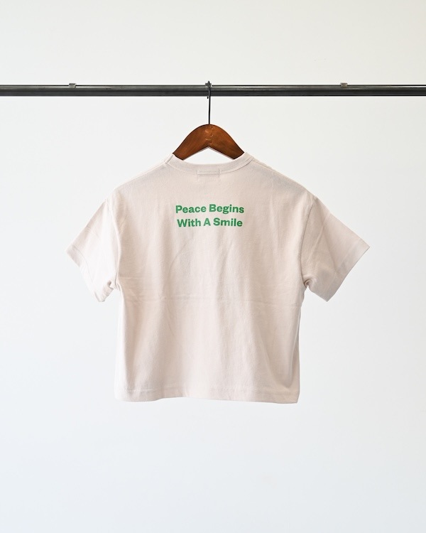 【ジェネレーター】Peace Begins Tシャツ / サンド
