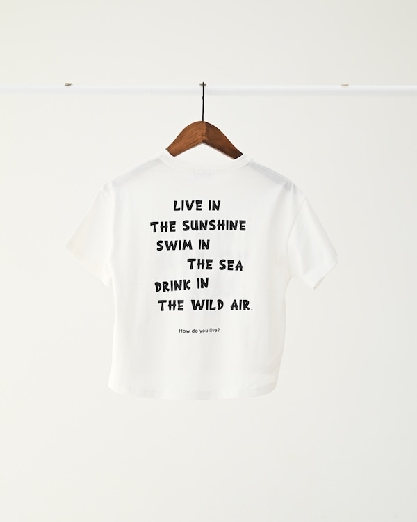 【フォブ】HOW DO YOU Tシャツ / ホワイト  