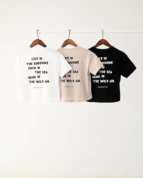 【フォブ】HOW DO YOU Tシャツ / ホワイト  