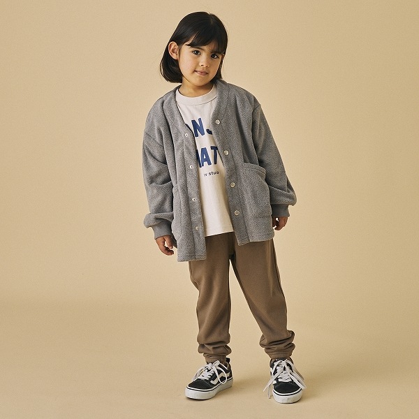 【25FW】フリースノーカラーJK / 杢グレー