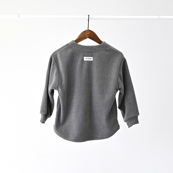 【25FW】フリースノーカラーJK / 杢グレー